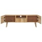 vidaXL TV-Schrank 140x30x49 cm Massivholz Mango vidaXL TV-Schrank 140x30x49 cm Massivholz Mango