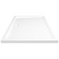 vidaXL Duschtasse ABS Rechteckig Weiß 80x120 cm vidaXL Duschtasse ABS Rechteckig Weiß 80x120 cm