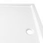 vidaXL Duschtasse ABS Rechteckig Weiß 80x120 cm vidaXL Duschtasse ABS Rechteckig Weiß 80x120 cm
