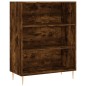 vidaXL Bücherregal Räuchereiche 69,5x32,5x90 cm Holzwerkstoff vidaXL Bücherregal Räuchereiche 69,5x32,5x90 cm Holzwerkstoff