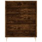 vidaXL Bücherregal Räuchereiche 69,5x32,5x90 cm Holzwerkstoff vidaXL Bücherregal Räuchereiche 69,5x32,5x90 cm Holzwerkstoff