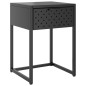 vidaXL Nachttisch Anthrazit 38x35x54 cm Stahl vidaXL Nachttisch Anthrazit 38x35x54 cm Stahl