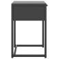 vidaXL Nachttisch Anthrazit 38x35x54 cm Stahl vidaXL Nachttisch Anthrazit 38x35x54 cm Stahl