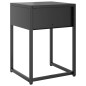 vidaXL Nachttisch Anthrazit 38x35x54 cm Stahl vidaXL Nachttisch Anthrazit 38x35x54 cm Stahl