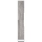 vidaXL Badschrank Grau Sonoma 30x30x190 cm Holzwerkstoff vidaXL Badschrank Grau Sonoma 30x30x190 cm Holzwerkstoff