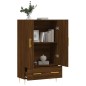 vidaXL Highboard Braun Eichen-Optik 69,5x31x115 cm Holzwerkstoff