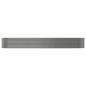 vidaXL Hochbeet Grau 554x100x68 cm Pulverbeschichteter Stahl vidaXL Hochbeet Grau 554x100x68 cm Pulverbeschichteter Stahl