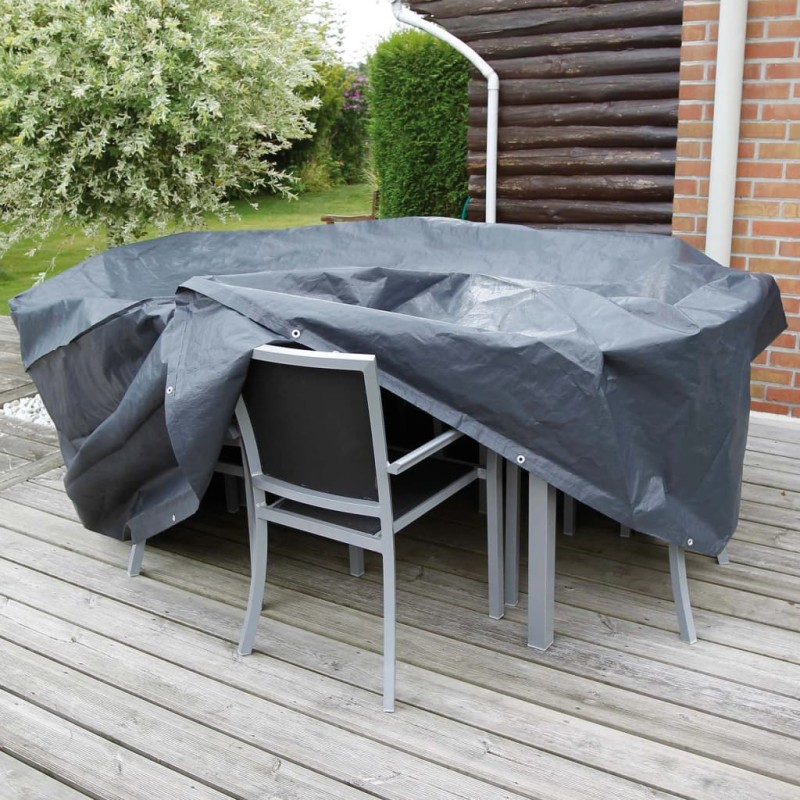 Nature Gartenmöbel-Abdeckung für Rechteckigen Tisch 170x130x70 cm Nature Gartenmöbel-Abdeckung für Rechteckigen Tisch 170x130x70 cm