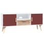 vidaXL TV-Schrank mit Türen 105x30x45 cm Holzwerkstoff vidaXL TV-Schrank mit Türen 105x30x45 cm Holzwerkstoff