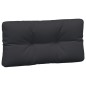 vidaXL Palettenkissen 3-tlg. Schwarz Stoff vidaXL Palettenkissen 3-tlg. Schwarz Stoff