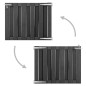 vidaXL Gartentor WPC 100 x 80 cm Grau vidaXL Gartentor WPC 100 x 80 cm Grau
