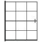 vidaXL Duschkabine ESG 116x140 cm Schwarz vidaXL Duschkabine ESG 116x140 cm Schwarz