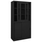 vidaXL Büroschrank mit Schiebetür Anthrazit 90x40x180 cm Stahl vidaXL Büroschrank mit Schiebetür Anthrazit 90x40x180 cm Stahl