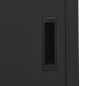 vidaXL Büroschrank mit Schiebetür Anthrazit 90x40x180 cm Stahl vidaXL Büroschrank mit Schiebetür Anthrazit 90x40x180 cm Stahl