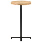 vidaXL Bartisch Rund Ø60x110 cm Raues Mangoholz vidaXL Bartisch Rund Ø60x110 cm Raues Mangoholz