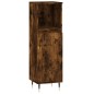 vidaXL Badschrank Räuchereiche 30x30x100 cm Holzwerkstoff vidaXL Badschrank Räuchereiche 30x30x100 cm Holzwerkstoff