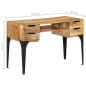 vidaXL Schreibtisch 110x50x76 cm Massivholz Mango vidaXL Schreibtisch 110x50x76 cm Massivholz Mango