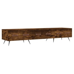 vidaXL TV-Schrank Räuchereiche 150x36x30 cm Holzwerkstoff