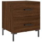 vidaXL Nachttisch Braune Eiche 40x35x47,5 cm Holzwerkstoff