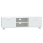 vidaXL TV-Schrank Weiß 140x40,5x35 cm Holzwerkstoff vidaXL TV-Schrank Weiß 140x40,5x35 cm Holzwerkstoff