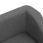 vidaXL Hundesofa Grau 85x50x39 cm Leinen vidaXL Hundesofa Grau 85x50x39 cm Leinen