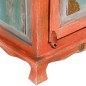 vidaXL Nachttisch Massivholz Mango Orange vidaXL Nachttisch Massivholz Mango Orange