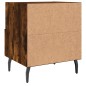 vidaXL Nachttisch Räuchereiche 40x35x47,5 cm Holzwerkstoff vidaXL Nachttisch Räuchereiche 40x35x47,5 cm Holzwerkstoff