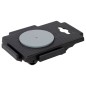 vidaXL Transportroller mit 8 Rollen 4 Stk. Schwarz Polypropylen 150 kg vidaXL Transportroller mit 8 Rollen 4 Stk. Schwarz Polypropylen 150 kg