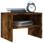 vidaXL Nachttisch Räuchereiche 40x30x30 cm Holzwerkstoff vidaXL Nachttisch Räuchereiche 40x30x30 cm Holzwerkstoff