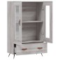 vidaXL Highboard Grau Sonoma 69,5x31x115 cm Holzwerkstoff vidaXL Highboard Grau Sonoma 69,5x31x115 cm Holzwerkstoff