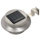 Solar-Außenleuchten 12 Stk. LED Rund 12 cm Weiß Solar-Außenleuchten 12 Stk. LED Rund 12 cm Weiß