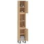 vidaXL Badschrank Sonoma-Eiche 30x30x190 cm Holzwerkstoff vidaXL Badschrank Sonoma-Eiche 30x30x190 cm Holzwerkstoff