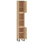 vidaXL Badschrank Sonoma-Eiche 30x30x190 cm Holzwerkstoff vidaXL Badschrank Sonoma-Eiche 30x30x190 cm Holzwerkstoff