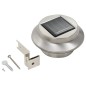 Solar-Außenleuchten 12 Stk. LED Rund 12 cm Weiß Solar-Außenleuchten 12 Stk. LED Rund 12 cm Weiß