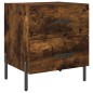 vidaXL Nachttisch Räuchereiche 40x35x47,5 cm Holzwerkstoff vidaXL Nachttisch Räuchereiche 40x35x47,5 cm Holzwerkstoff