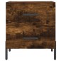 vidaXL Nachttisch Räuchereiche 40x35x47,5 cm Holzwerkstoff vidaXL Nachttisch Räuchereiche 40x35x47,5 cm Holzwerkstoff