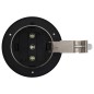 Solar-Außenleuchten 12 Stk. LED Rund 12 cm Weiß Solar-Außenleuchten 12 Stk. LED Rund 12 cm Weiß
