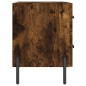 vidaXL Nachttisch Räuchereiche 40x35x47,5 cm Holzwerkstoff vidaXL Nachttisch Räuchereiche 40x35x47,5 cm Holzwerkstoff