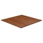 vidaXL Tischplatte Quadratisch Dunkelbraun 80x80x1,5cm Eiche Behandelt vidaXL Tischplatte Quadratisch Dunkelbraun 80x80x1,5cm Eiche Behandelt