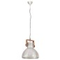 vidaXL Hängelampe Industriestil 25 W Silbern Rund 40 cm E27 vidaXL Hängelampe Industriestil 25 W Silbern Rund 40 cm E27
