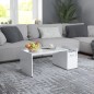 vidaXL Couchtisch Weiß 90x45x35 cm Holzwerkstoff vidaXL Couchtisch Weiß 90x45x35 cm Holzwerkstoff