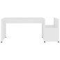 vidaXL Couchtisch Weiß 90x45x35 cm Holzwerkstoff vidaXL Couchtisch Weiß 90x45x35 cm Holzwerkstoff
