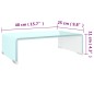 vidaXL TV-Aufsatz/Monitorerhöhung Glas Grün 40x25x11 cm vidaXL TV-Aufsatz/Monitorerhöhung Glas Grün 40x25x11 cm
