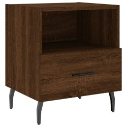 vidaXL Nachttisch Braune Eiche 40x35x47,5 cm Holzwerkstoff