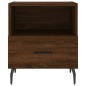 vidaXL Nachttisch Braune Eiche 40x35x47,5 cm Holzwerkstoff