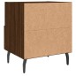 vidaXL Nachttisch Braune Eiche 40x35x47,5 cm Holzwerkstoff