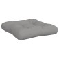 vidaXL Palettenkissen 2-tlg. Grau Stoff vidaXL Palettenkissen 2-tlg. Grau Stoff