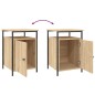 vidaXL Nachttische 2 Stk. Sonoma-Eiche 40x42x60 cm Holzwerkstoff vidaXL Nachttische 2 Stk. Sonoma-Eiche 40x42x60 cm Holzwerkstoff