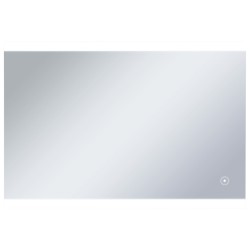 vidaXL LED-Badspiegel mit Berührungssensor 100x60 cm