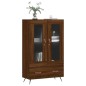 vidaXL Highboard Braun Eichen-Optik 69,5x31x115 cm Holzwerkstoff vidaXL Highboard Braun Eichen-Optik 69,5x31x115 cm Holzwerkstoff